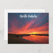 North Dakota Postcard Postkarte (Vorne/Hinten)