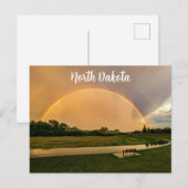 North Dakota Postcard Postkarte (Vorne/Hinten)
