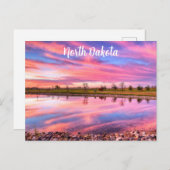 North Dakota Postcard Postkarte (Vorne/Hinten)