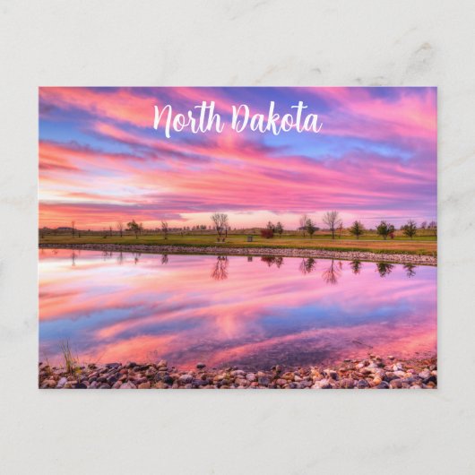 North Dakota Postcard Postkarte (Vorderseite)