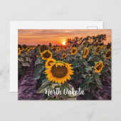 North Dakota Postcard Postkarte (Vorne/Hinten)
