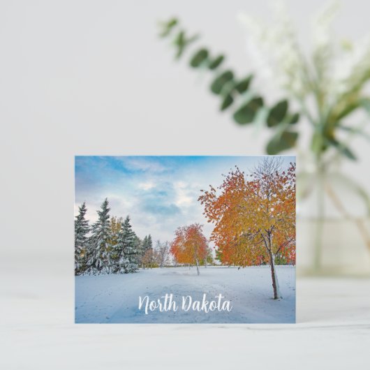 North Dakota Postcard Postkarte (Stehend Vorderseite)