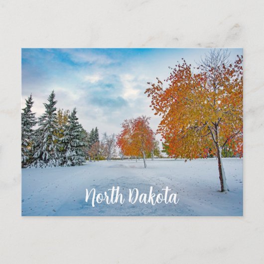North Dakota Postcard Postkarte (Vorderseite)
