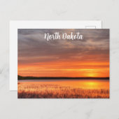 North Dakota Postcard Postkarte (Vorne/Hinten)