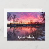 North Dakota Postcard Postkarte (Vorne/Hinten)