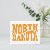 North Dakota Postkarte (Stehend Vorderseite)