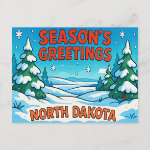 NORTH DAKOTA Postkarte