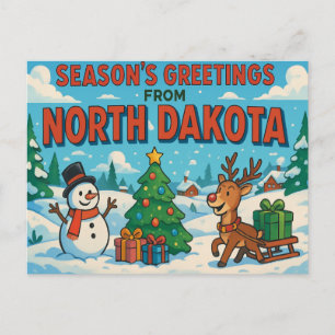 NORTH DAKOTA Postkarte