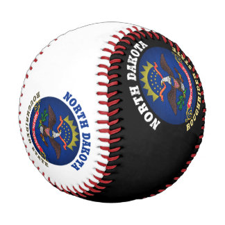 NORTH DAKOTA ROUGHRIDER STAAT FLAG BASEBALL