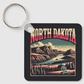 North Dakota Schlüsselanhänger (Vorderseite)
