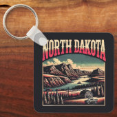 North Dakota Schlüsselanhänger (Vorderseite)