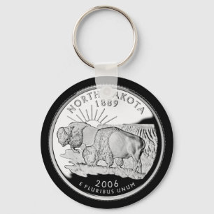 NORTH DAKOTA SCHLÜSSELANHÄNGER