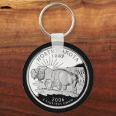 NORTH DAKOTA SCHLÜSSELANHÄNGER (Vorderseite)