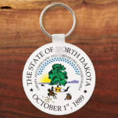 North Dakota Schlüsselanhänger (Vorderseite)