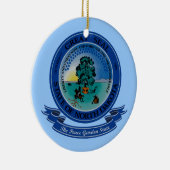North Dakota Siegel Keramikornament (Rechts)