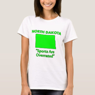 North Dakota - Sport ist überbewertet T-Shirt