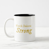 North Dakota Strong Coffee Tasse (Links)
