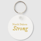 North Dakota Strong Schlüsselanhänger (Vorderseite)