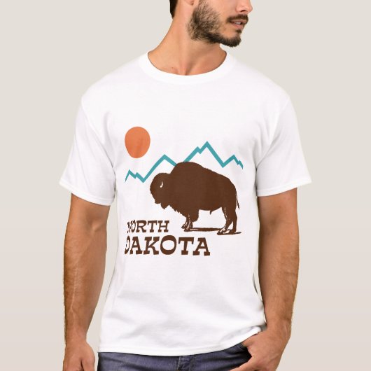 North Dakota T-Shirt (Vorderseite)