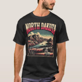 North Dakota T-Shirt (Vorderseite)