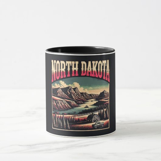 North Dakota Tasse (Zentrum)