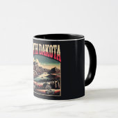 North Dakota Tasse (VorderseiteRechts)
