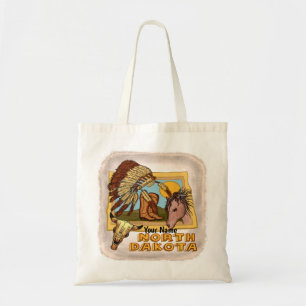 North Dakota Tote Bag Tragetasche