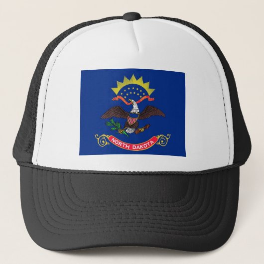North Dakota Truckerkappe (Vorderseite)