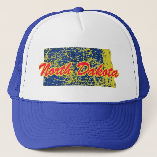 North Dakota Truckerkappe (Vorderseite)