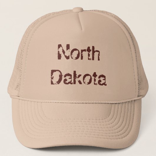 North Dakota Truckerkappe (Vorderseite)