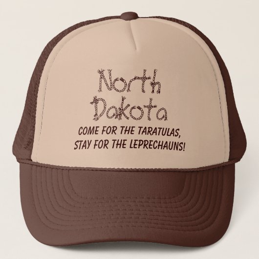 North Dakota Truckerkappe (Vorderseite)
