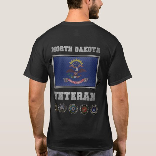 North Dakota Tshirt (Rückseite)