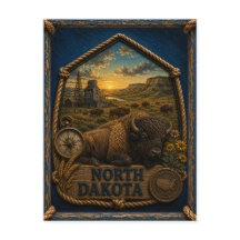 North Dakota Vintage Reise
