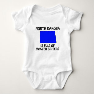 North Dakota - Voller Meisterköder Baby Strampler