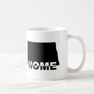 North Dakota Zuhause weg von State Becher Reisebec Kaffeetasse