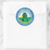 North Dakotan Siegel, Siegel North Dakota Sticker (Tasche)