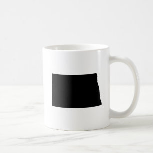 North- DakotaStaats-Kontur Kaffeetasse