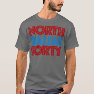 North Dallas 40 Titel Typografie T-Shirt