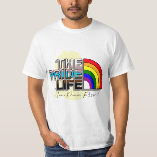 North face X Pride  T-Shirt (Vorderseite)