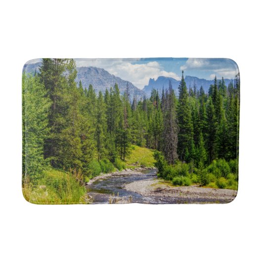 North Fork Shoshone River Badematte (Vorderseite)