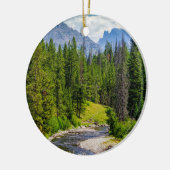 North Fork Shoshone River Keramik Ornament (Links)