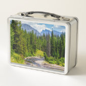 North Fork Shoshone River Metall Brotdose (Rückseite)