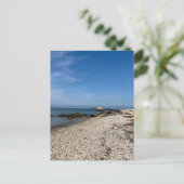 North Fork Sound Custom Cut Vinyl Sticker Postkarte (Stehend Vorderseite)