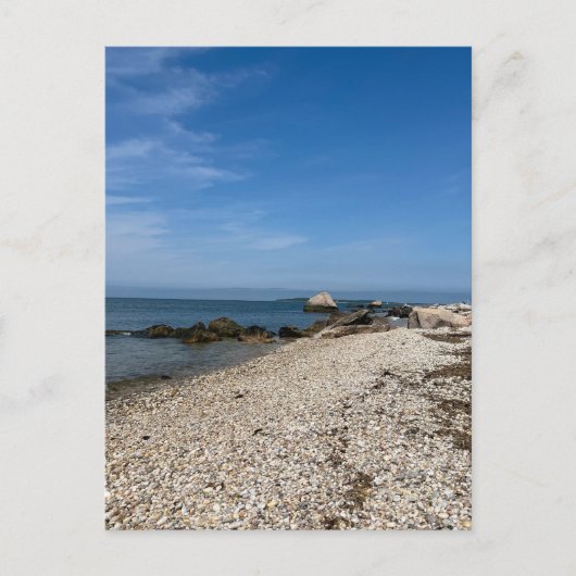 North Fork Sound Custom Cut Vinyl Sticker Postkarte (Vorderseite)