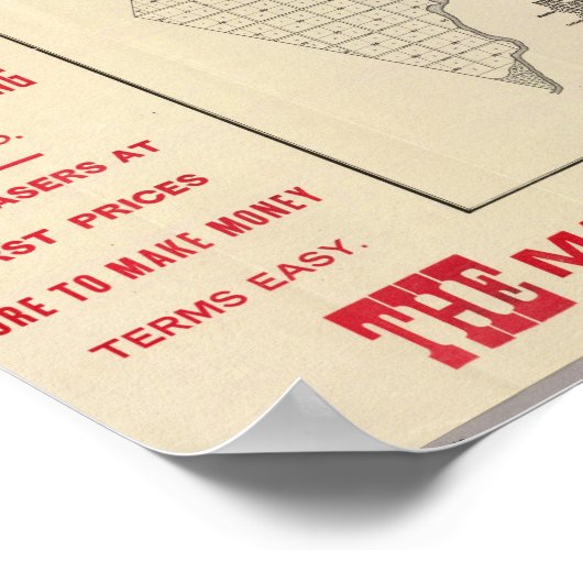 North Galveston Poster (Ecke)