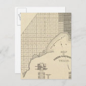 North Galveston Postkarte (Vorne/Hinten)