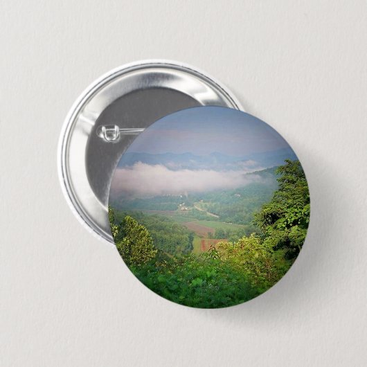 North Georgia Mountains, USA Button (Vorne & Hinten)