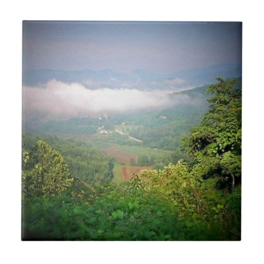 North Georgia Mountains, USA Fliese (Vorderseite)