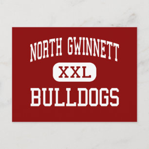 North Gwinnett - Bulldogs - High - Suwanie Georgia Postkarte