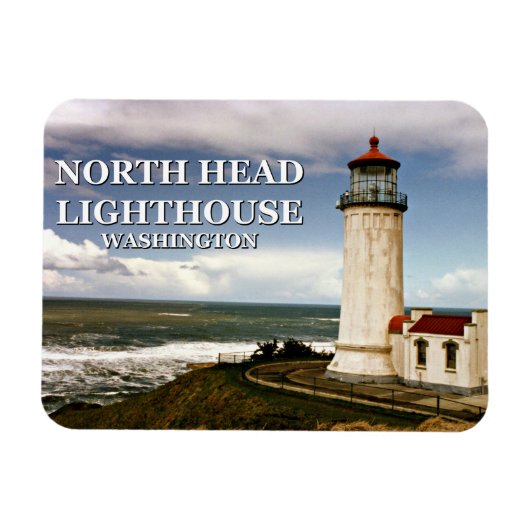 North Head Lighthouse, Washington Magnet (Horizontal)
